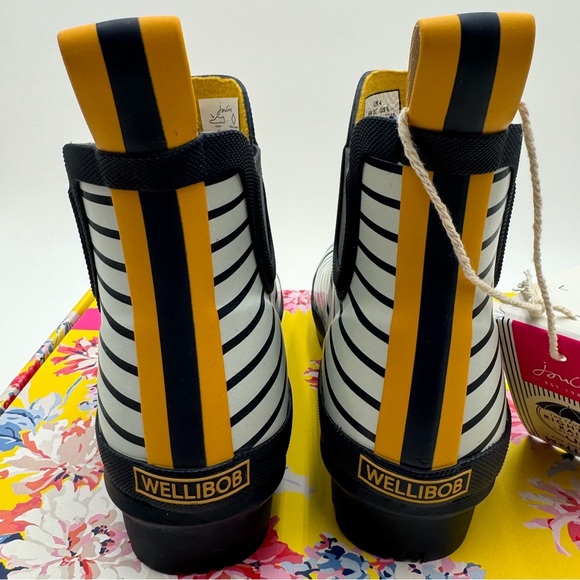 Joules - Wellibob - super cute Rain Boots - size 6 - NWT /NIB - Picture 7 of 9